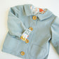 Kid's Light Blue Corduroy Jacket