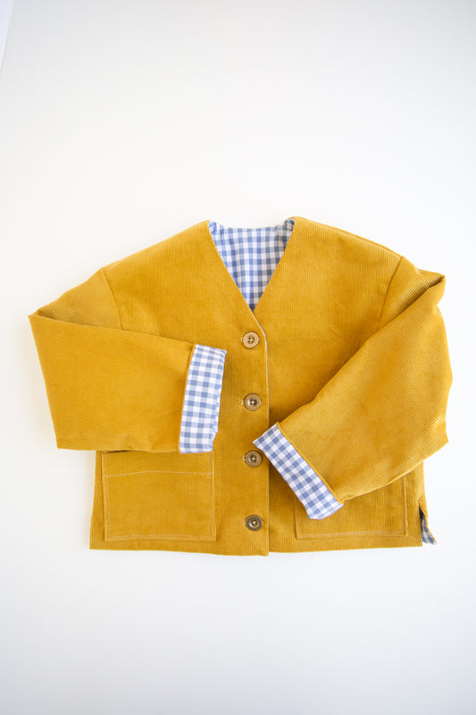 Kid's Yellow Corduroy Jacket