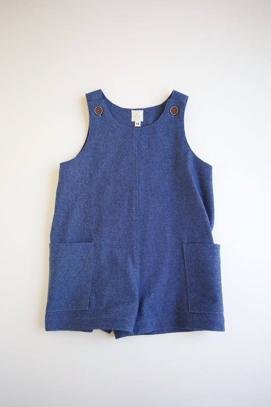 Kid's Denim Shortalls